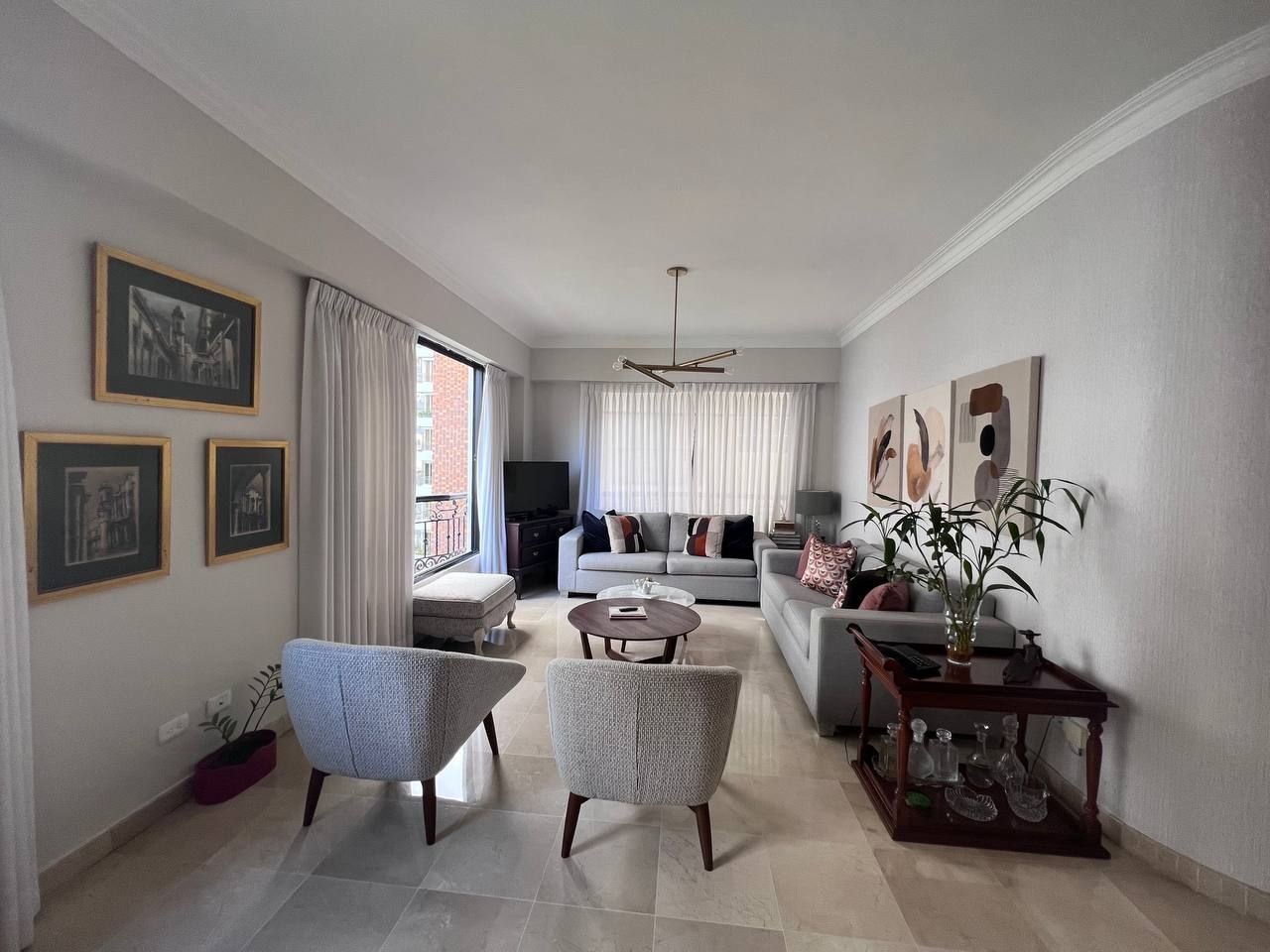 apartamentos - Piantini 7mo piso 202m2 3 habitaciones 3.5 banos 2 parqueos 0