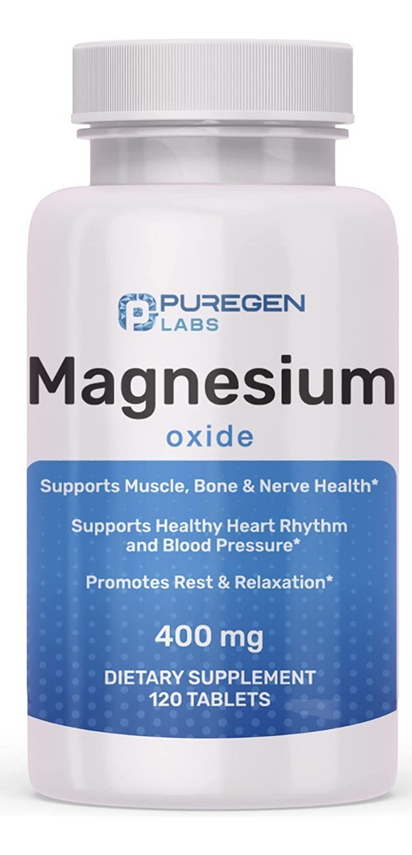 Salud y Equipamiento Médico - Magnesio Oxido 120tab P Pureg 0