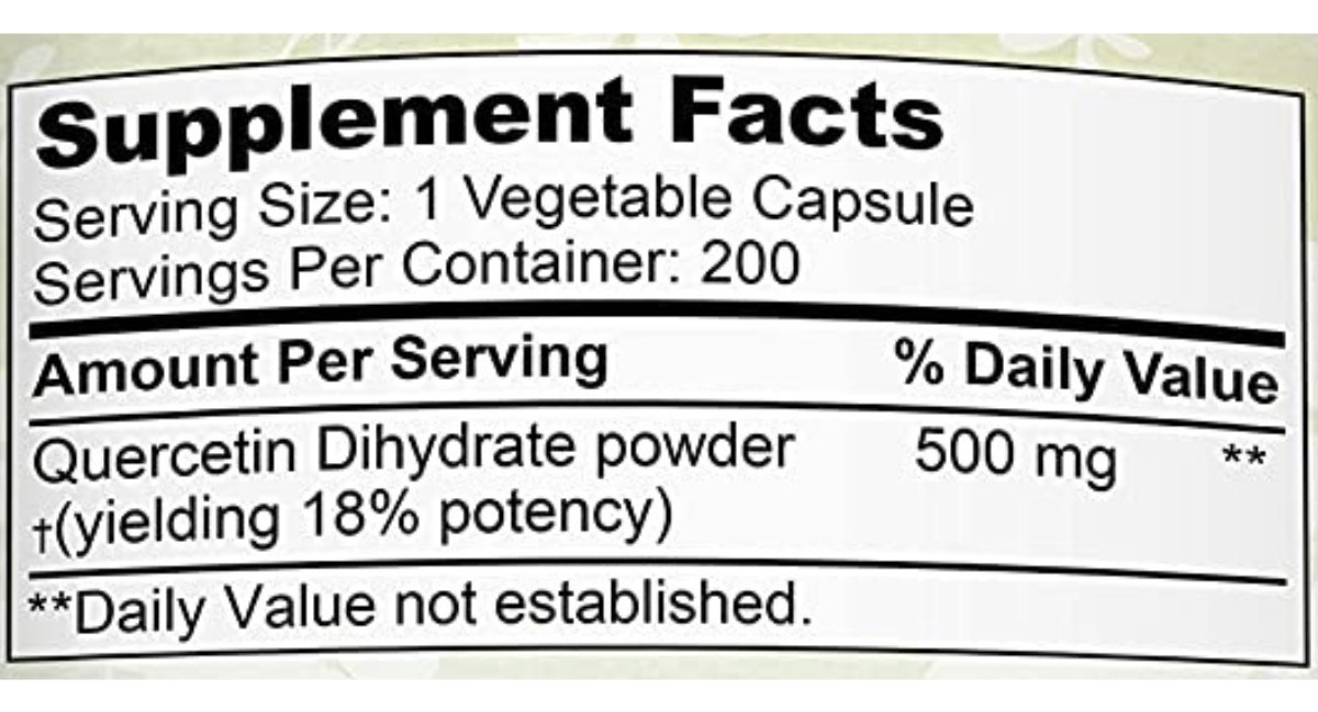 Salud y Equipamiento Médico - Quercetina 500mg Asquared 1