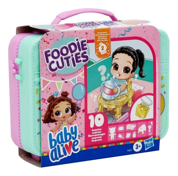 Salud y Equipamiento Médico - Muñeca Baby Alive Foodie Cuties Sorpresa 0
