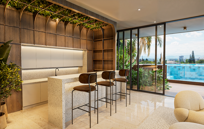apartamentos - TORRE EN CERROS DE GURABO, ALTUS RESIDENCES. 2