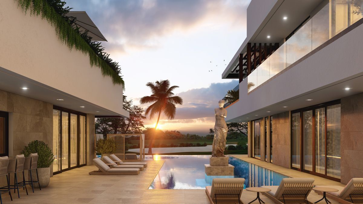 casas vacacionales y villas - Villa Cayuco en Cap Cana Entrega Agosto 2025 1