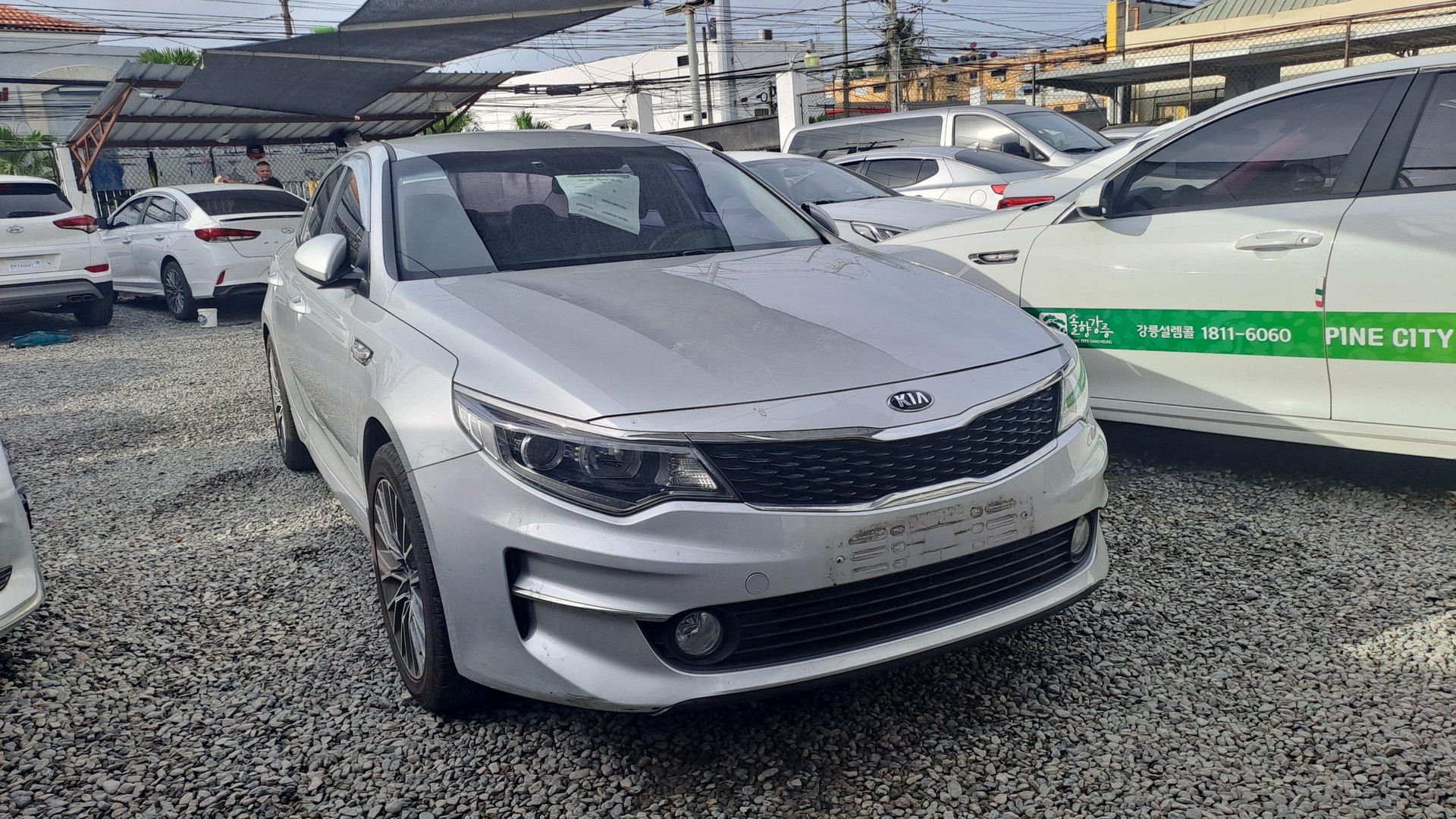 carros - KIA K5 2017 GRIS DESDE: RD$ 685,000.00-Automático