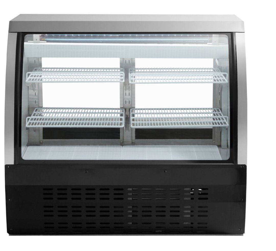 equipos profesionales - Freezer exhibidor de embutidos Deli-Case NUEVO cristal curvado 
