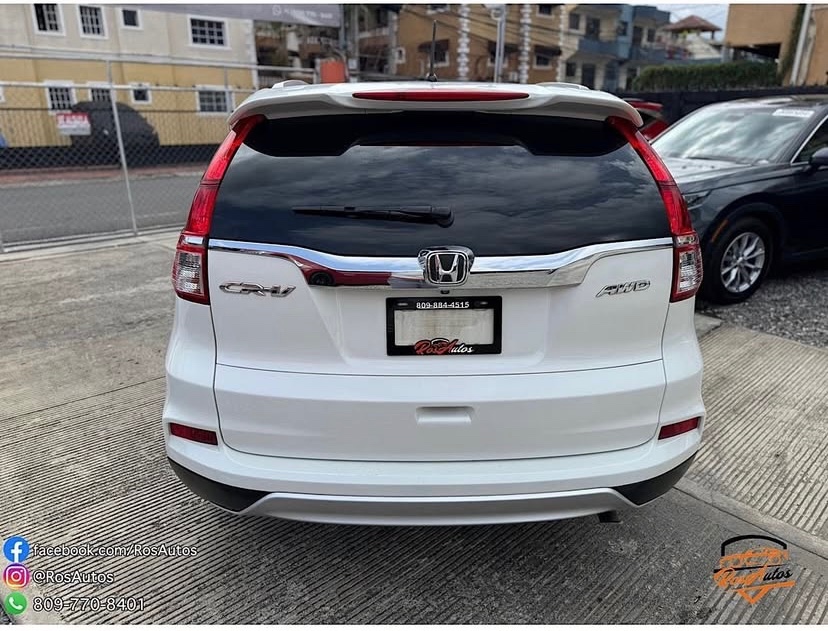 jeepetas y camionetas - Honda Crv 2016 ex
Asiento en piel
Cámara de reversa 
Push botton
Sunroof 
Cámara 8