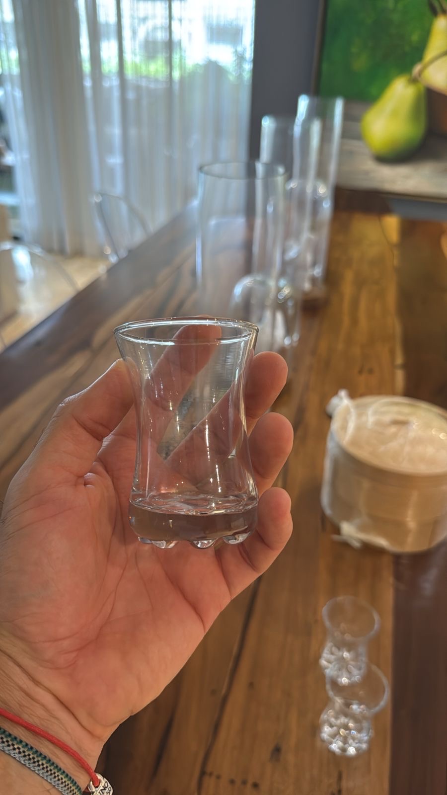 decoración y accesorios - Vasos de cristal (Estilo Turco) pequeños  1