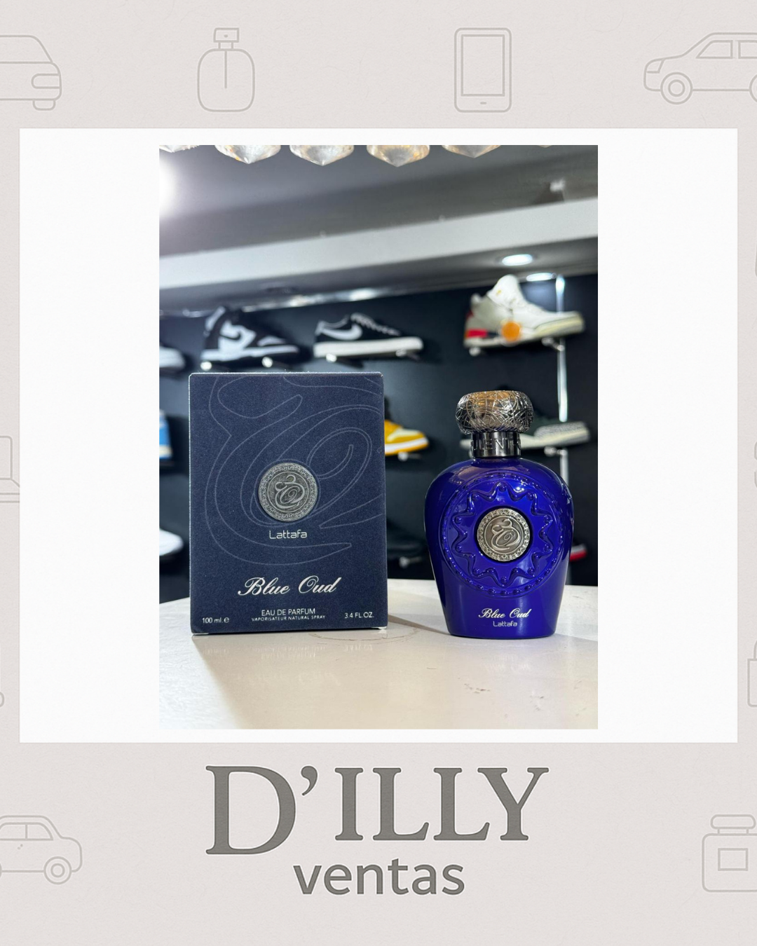 salud y belleza - PERFUME LATAFFA BLUE OUD 0