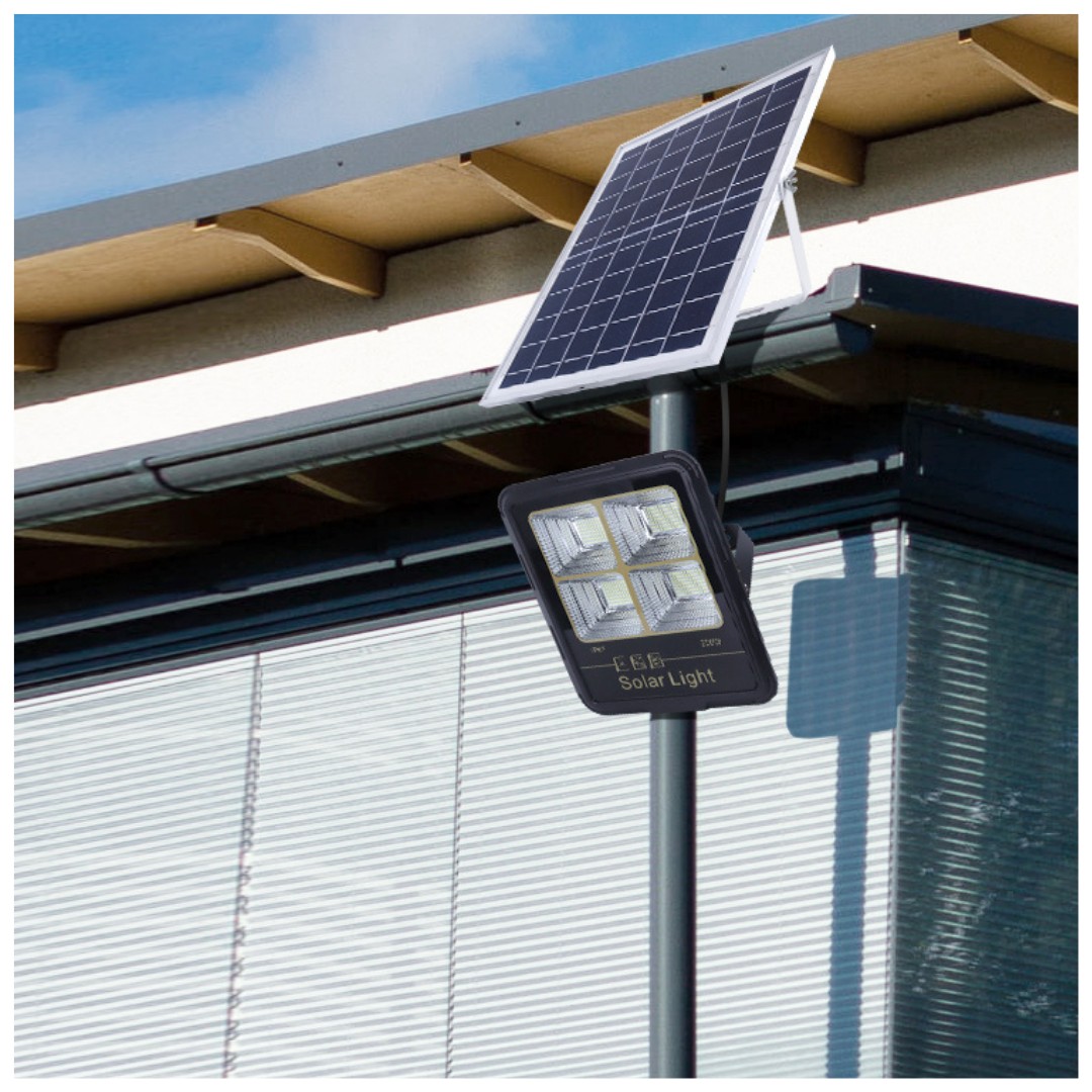 herramientas, jardines y exterior - Reflector Led Solar 200W