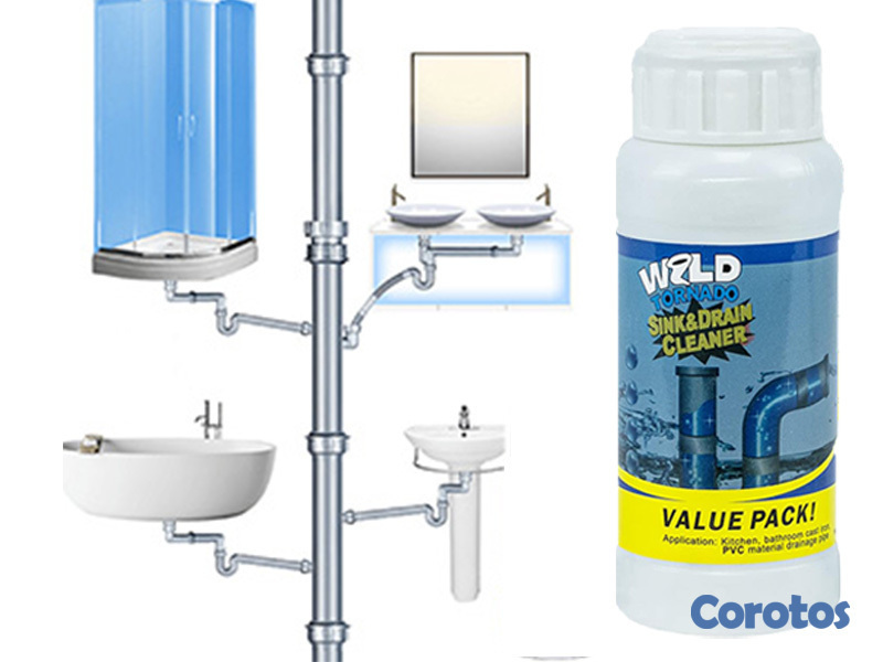 herramientas, jardines y exterior - Polvo Destapador limpiador de tuberías de fregador 1