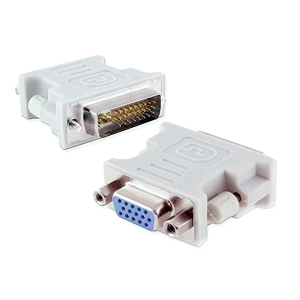 accesorios para electronica - Adaptador DVI a VGA hembra  1