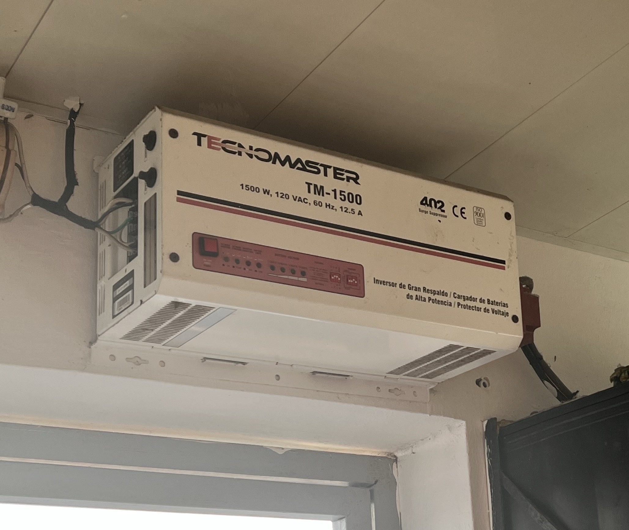 electrodomesticos - De oportunidad! Inversor 1.5 kilos Tecnomaster 1
