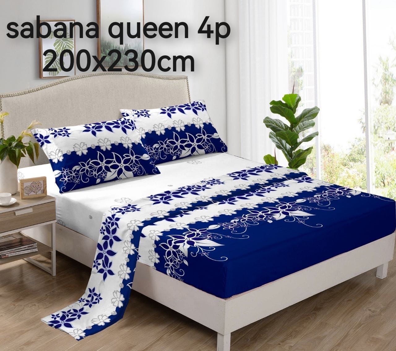 muebles y colchones - juego de sabana 4 piezas 
para cama de 60  1