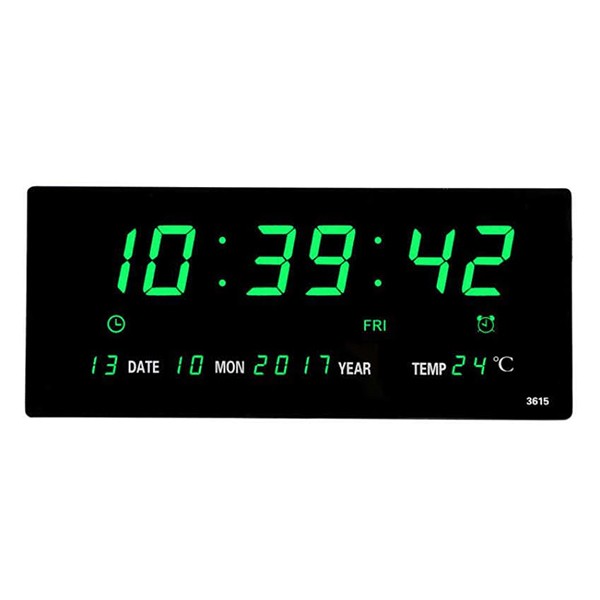 accesorios para electronica - RELOJ CALENDARIO DIGITAL LED DE PARED IDEAL EMPRESAS INDUSTRIAS  3