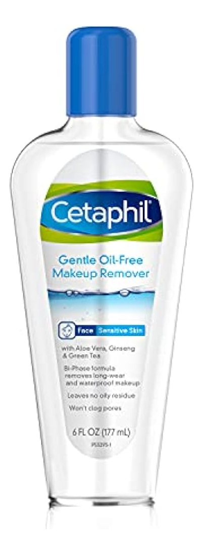 Salud y Equipamiento Médico - Desmaquillador Suave - Cetaphil - A Prueba De Agua, 6.0 Onza 0