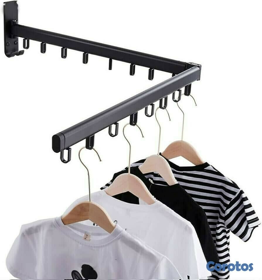 herramientas, jardines y exterior - GANCHO DE PERCHA FLEXIBLE - CLOTHES HANGER 2 BRAZOS GL-146 4
