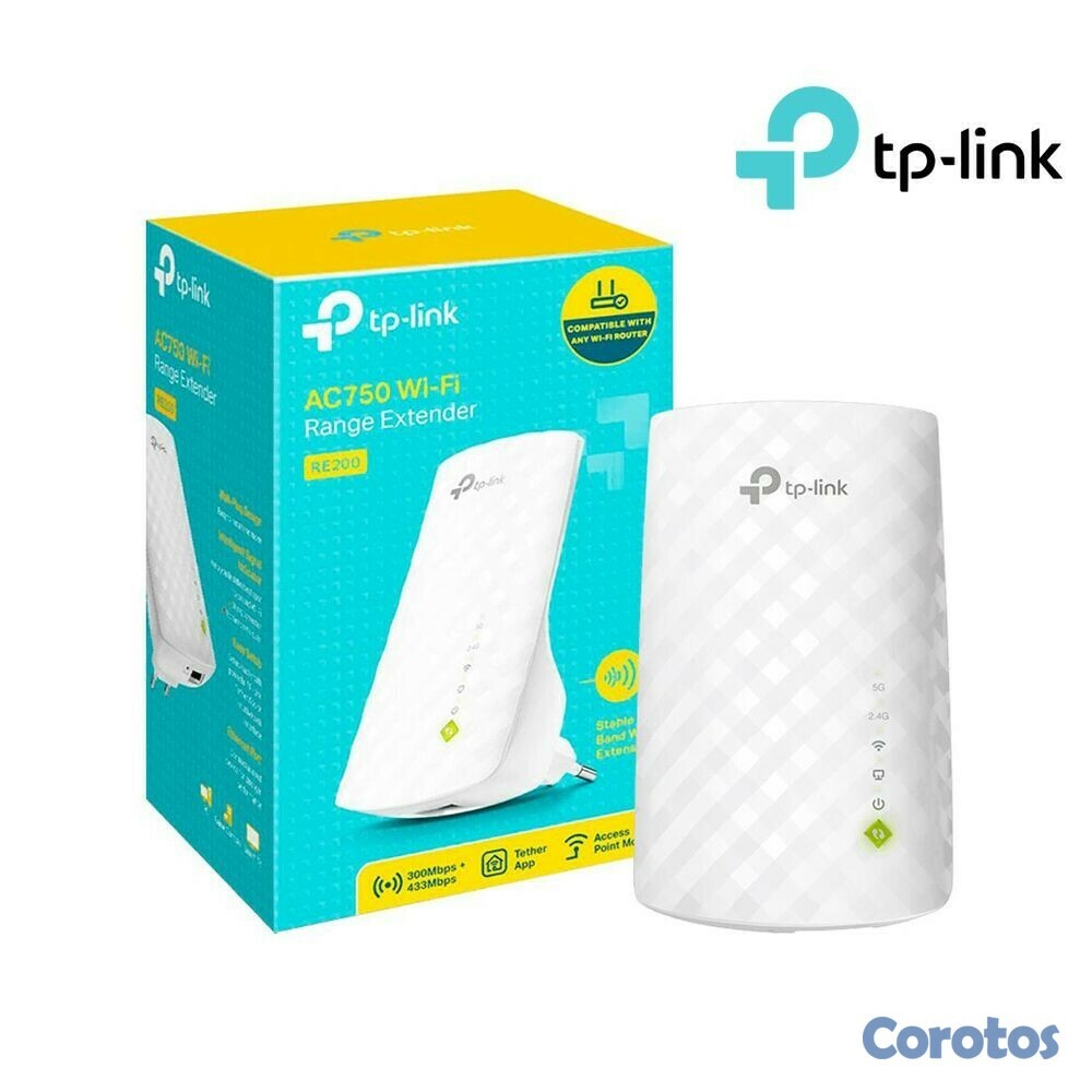 computadoras y laptops - TOTALMENTE NUEVOREPETIDOR DIRECTO A LA PARED TP-LINK RE220, 2.4GHZ/300MBPS, 5GHZ