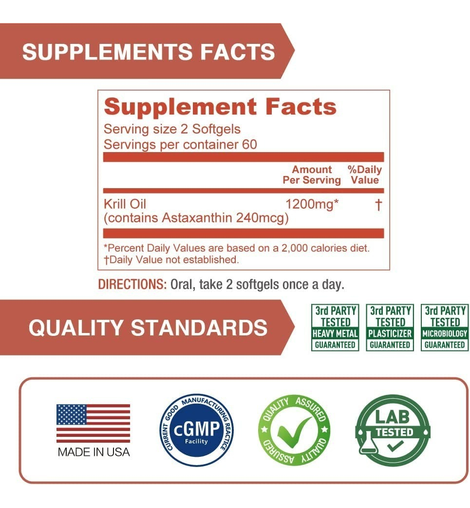 Salud y Equipamiento Médico - Aceite De Krill Lovita 120 Cap 1