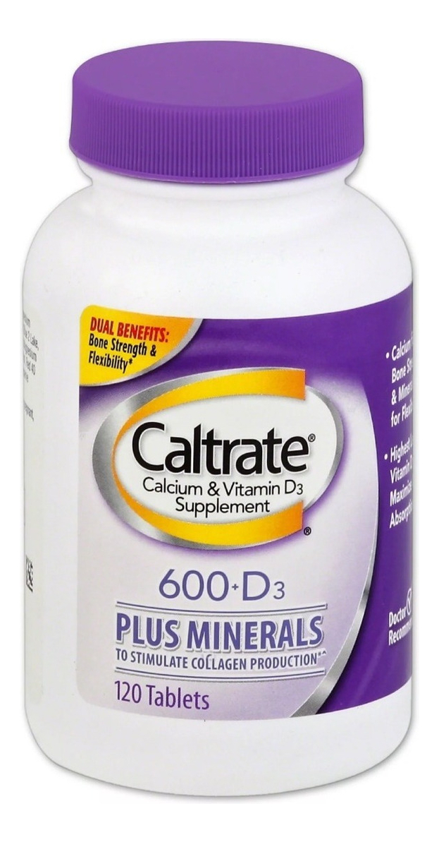 Salud y Equipamiento Médico - Caltrate Calcio 600mg+d3 0