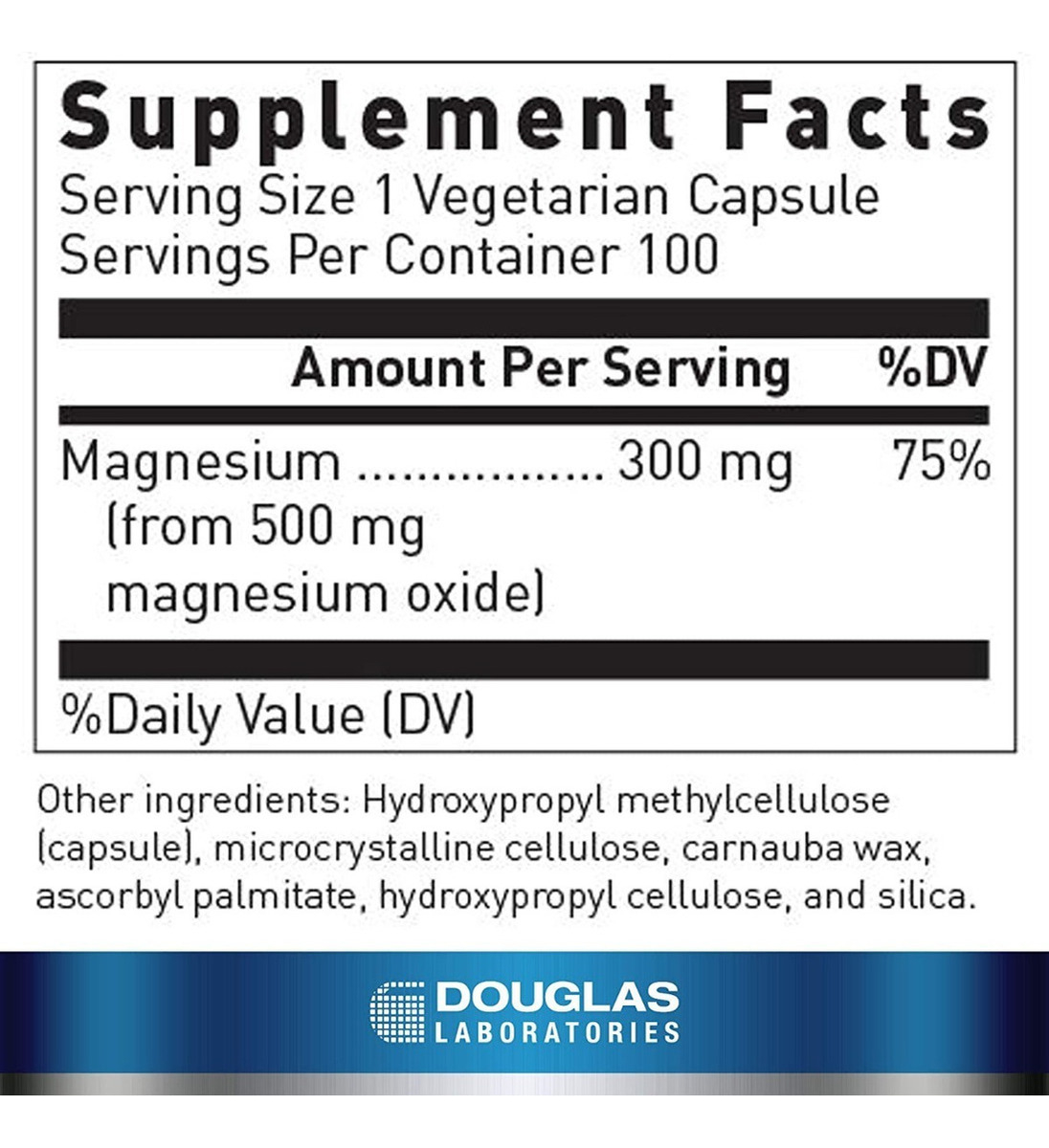 Salud y Equipamiento Médico - Magnesio Oxido 300mg Douglas 1