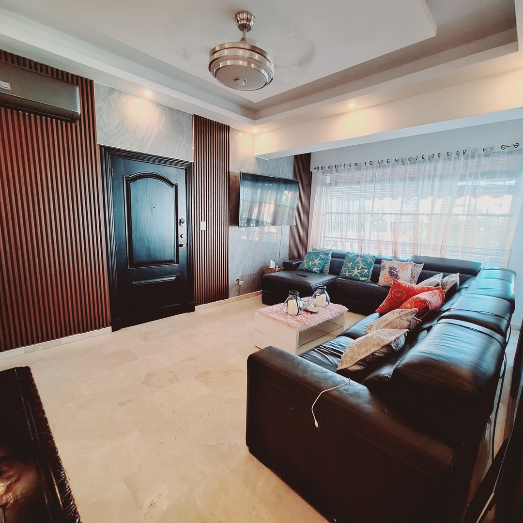 apartamentos - Apartamento amueblado en alquiler en santo domingo