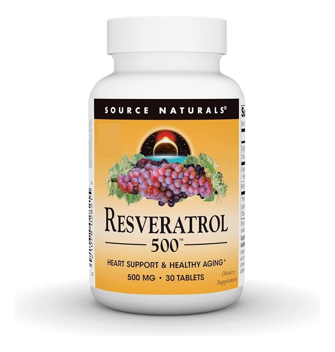 Salud y Equipamiento Médico - Resveratrol 500mg 30 Tabletas - Unidad 0