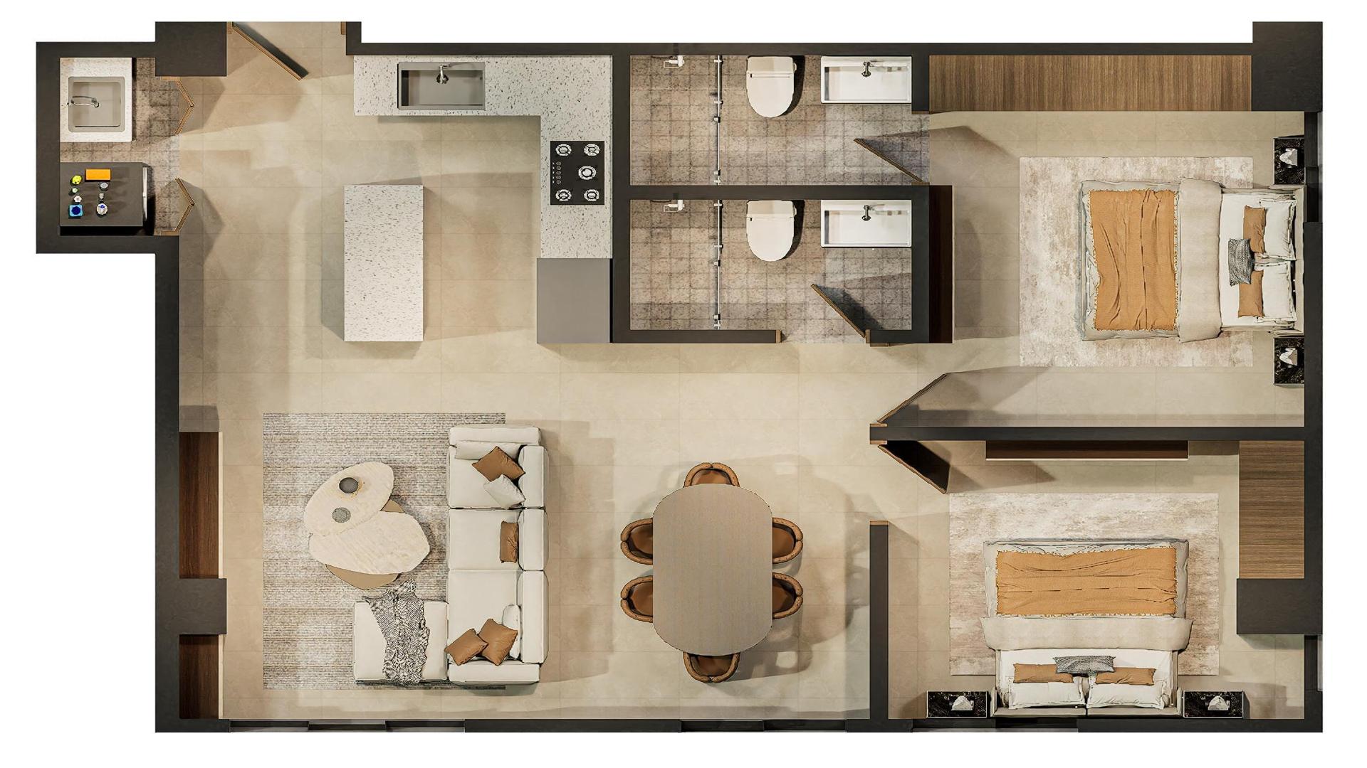 apartamentos - Apartamentos Solengo - Urb. Thomen, Santiago 4