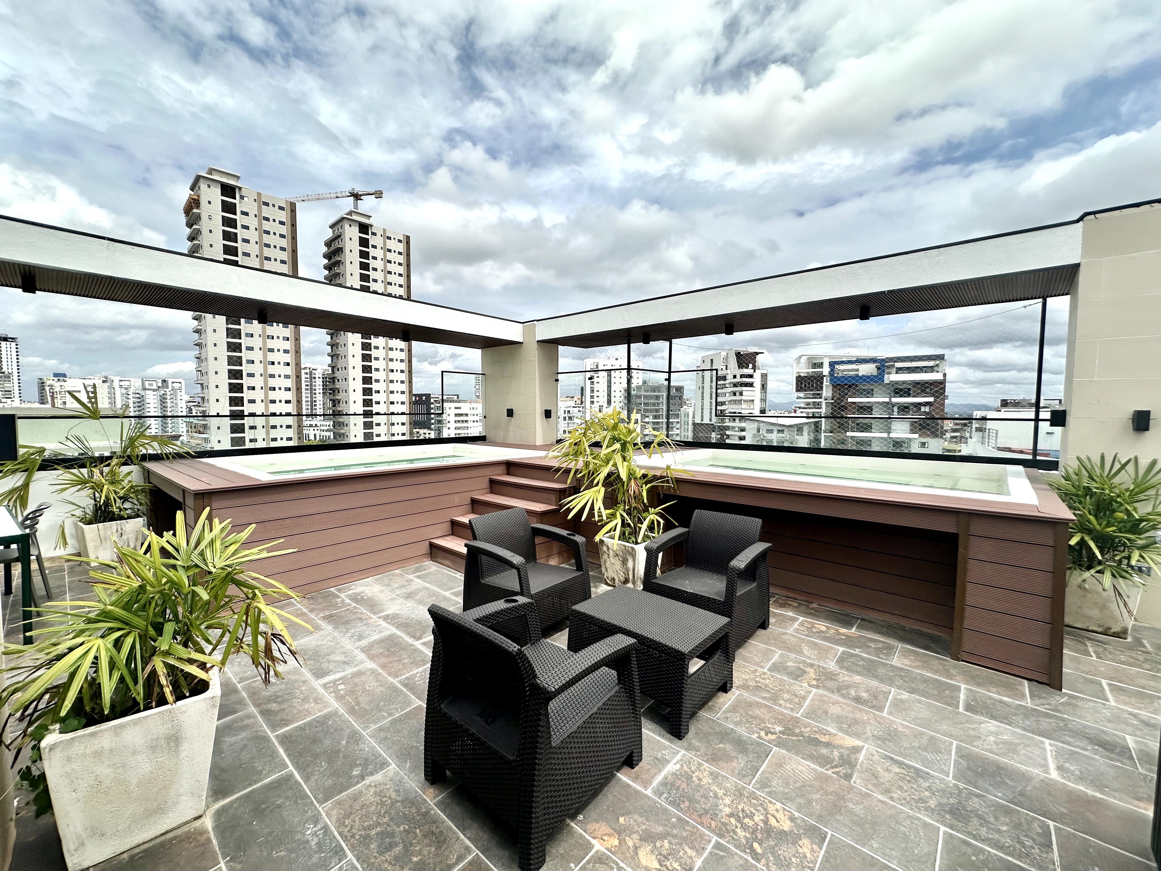 apartamentos - Terraza privada apartamento de 1 hab en Serralles 7