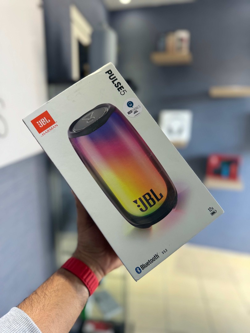 camaras y audio - BOCINA JBL PULSE 5 NUEVOS SELLADOS, ORIGINALES, RD$ 14,500 NEG/ TIENDA