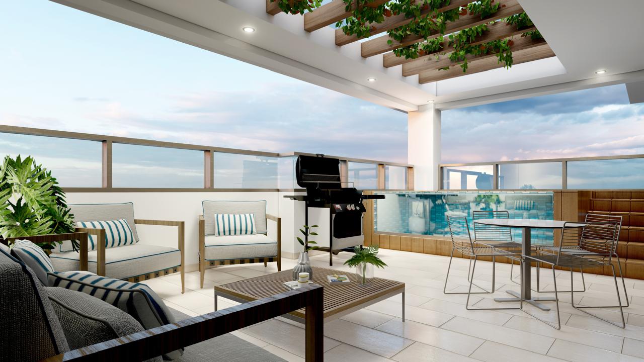 apartamentos - PROYECTO RESIDENCIAL DE 36 APART 1, 2, 3 y 4 habit 6
