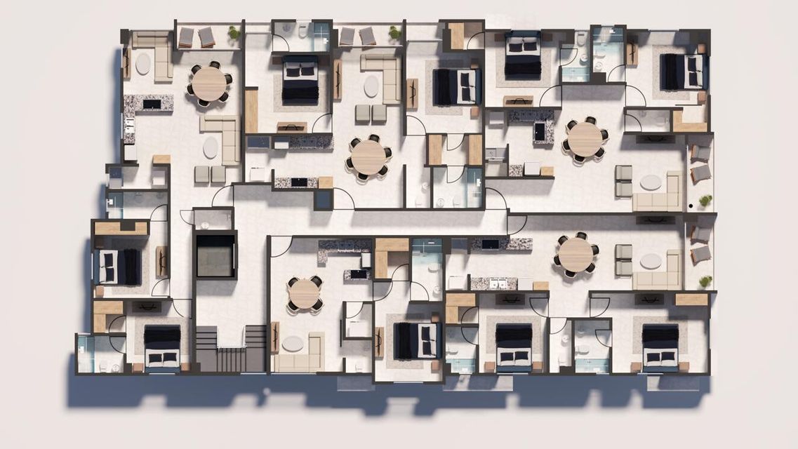 apartamentos - Apartamento en venta en Urbanización Tropical 6