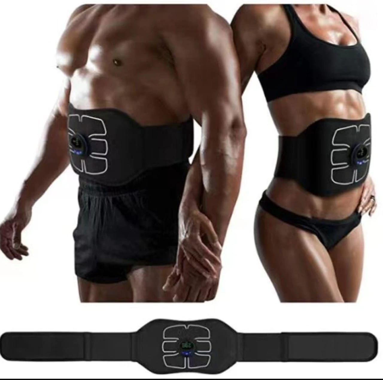 deportes - cinturón masajeador eléctrico para el cuerpo 0