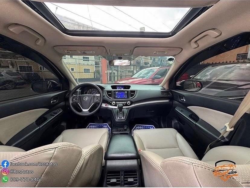 jeepetas y camionetas - Honda Crv 2016 ex
Asiento en piel
Cámara de reversa 
Push botton
Sunroof 
Cámara 9