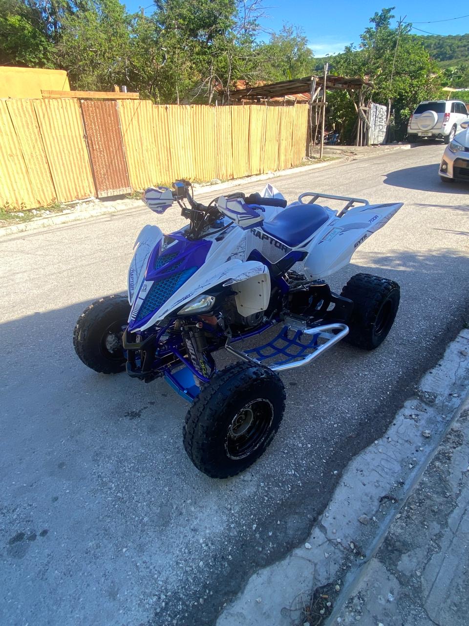 otros vehiculos - Yamaha raptor 700r Año 2017  Placa y seguro al día 2