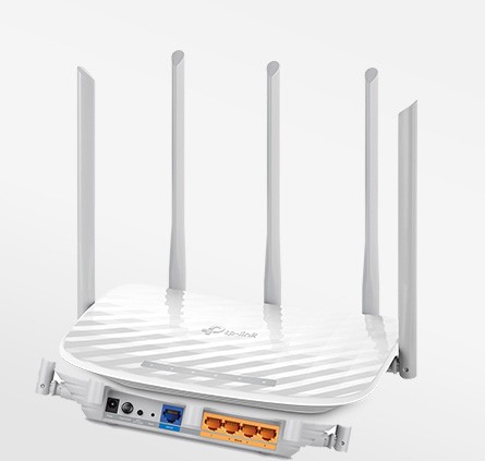 computadoras y laptops - ROUTER TP-LINK TL-ARCHER C60 AC1350  DE ALTA VELOCIDAD DUAL BAND 867MBPS,5GHZ 2