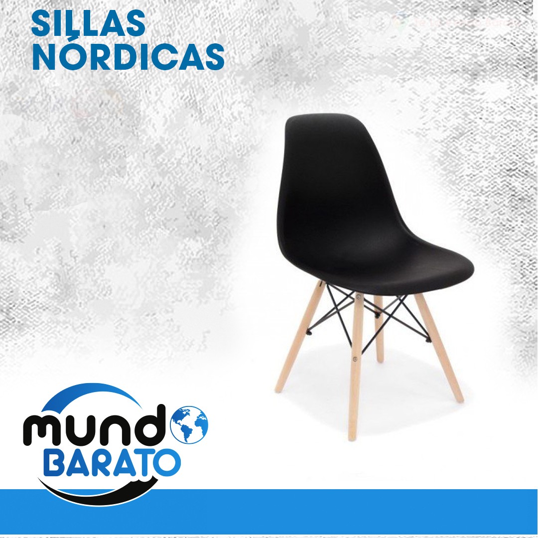 decoración y accesorios - Sillas nordicas, comedor oficina silla EAMES MODERNA  0