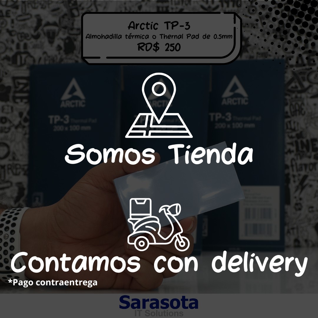 computadoras y laptops - Thermal Pad Arctic TP-3 de 0.5mm en 250 1