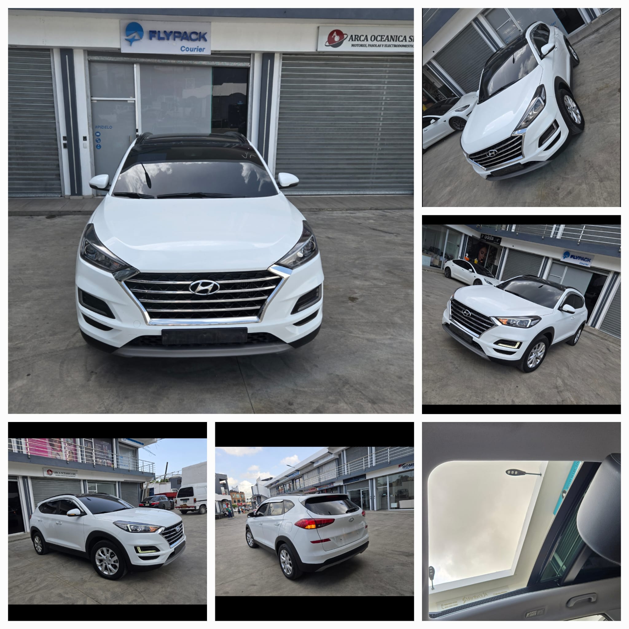 jeepetas y camionetas - HYUNDAI TUCSON 2020 BLANCO DIESEL 9