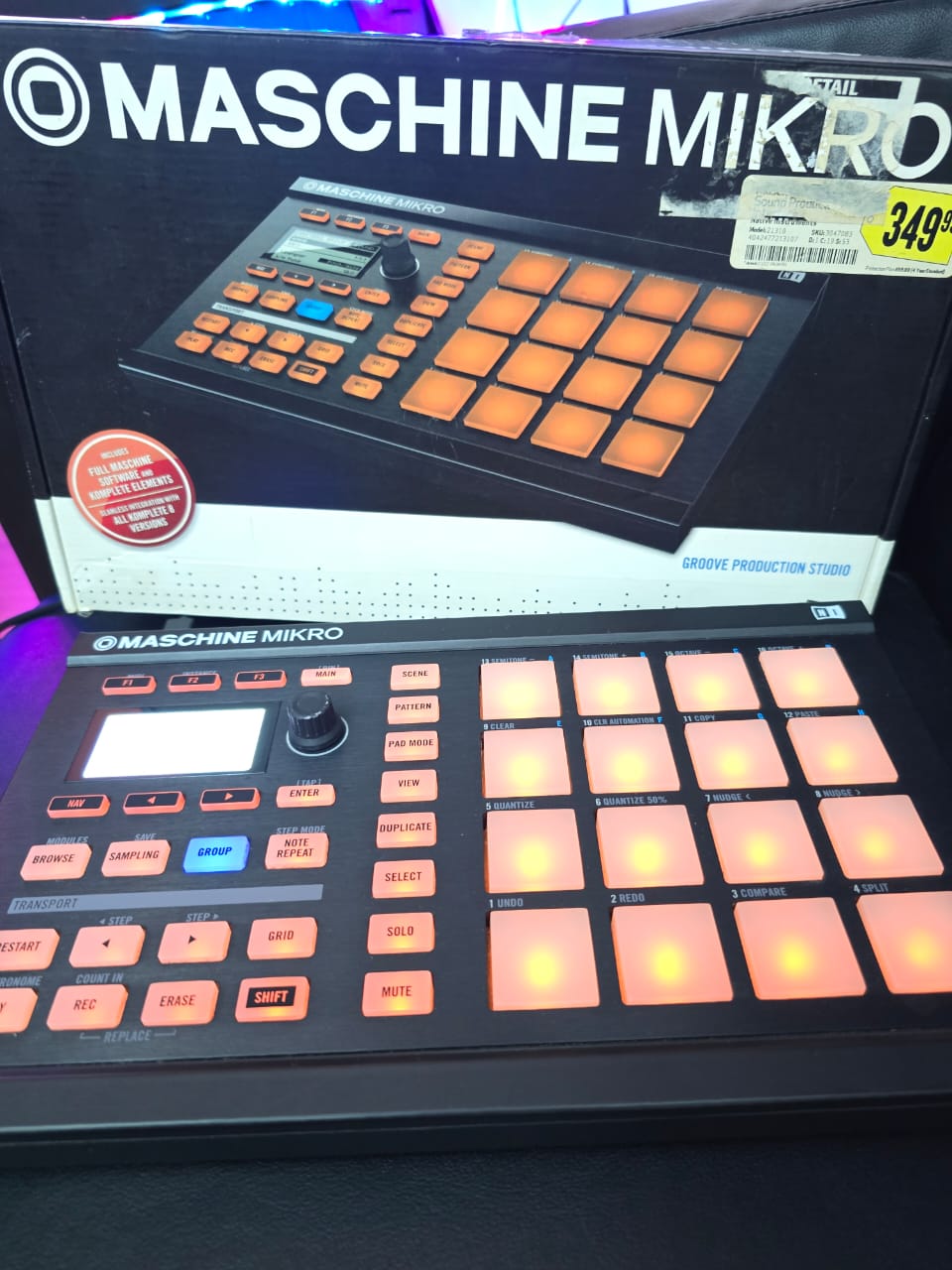 instrumentos musicales - Maschine Mikro MK1 PAD 1