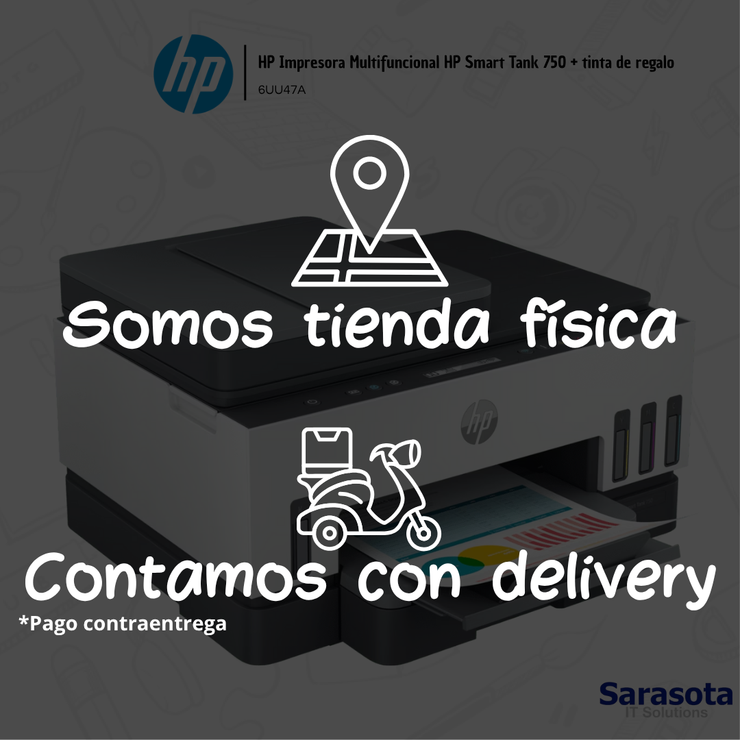 accesorios para electronica - HP Impresora Multifuncional HP Smart Tank 750  3