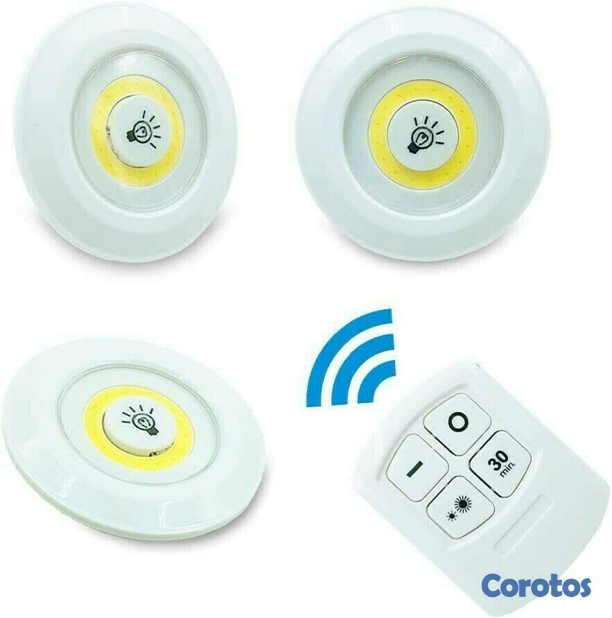 decoración y accesorios - LUZ LED CON CONTROL REMOTO JUEGO DE 3 ZDWJ-210 4