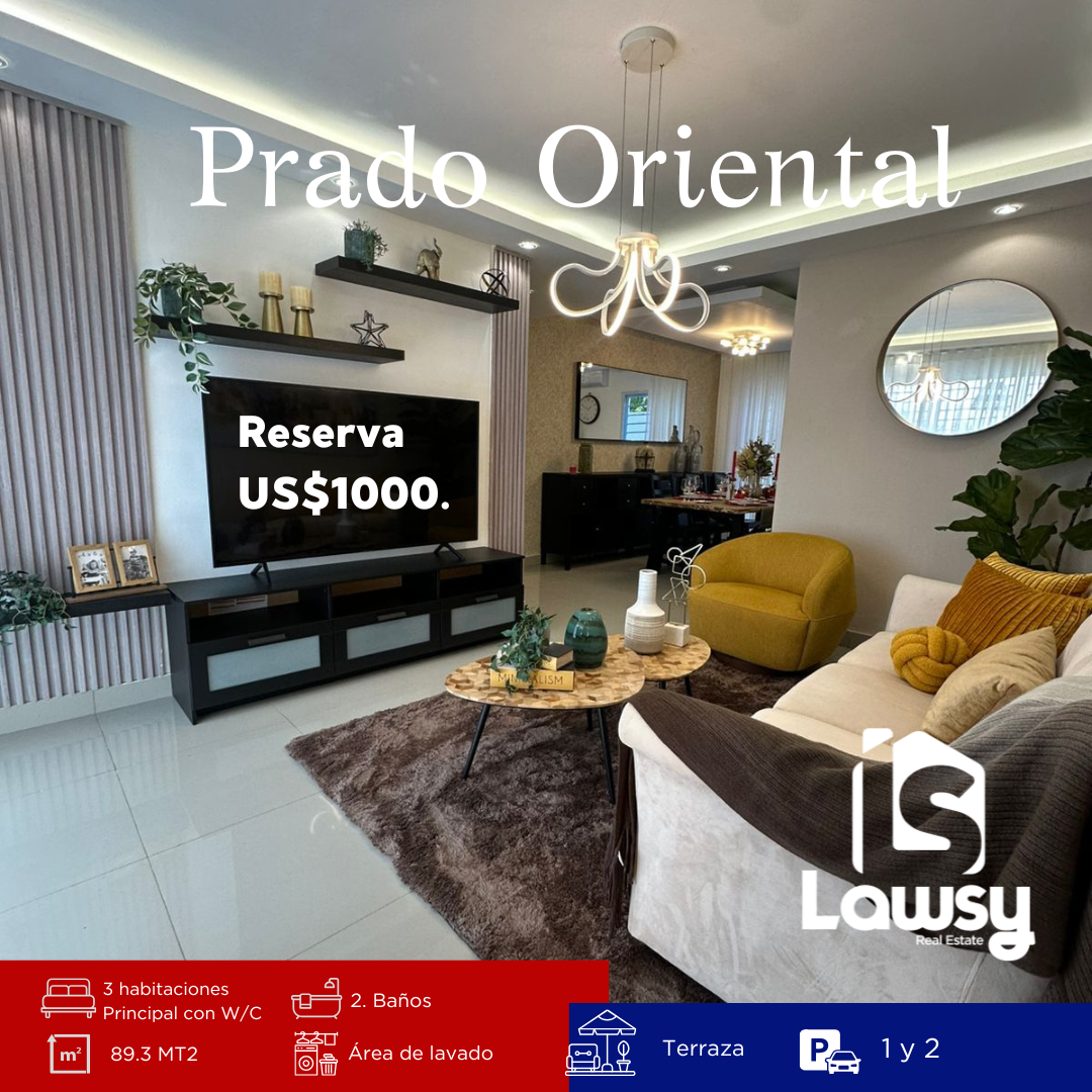 apartamentos - Prado Oriental-Santo domingo Este 1