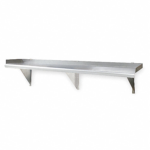 equipos profesionales - Repisa de pared en acero inoxidable  0