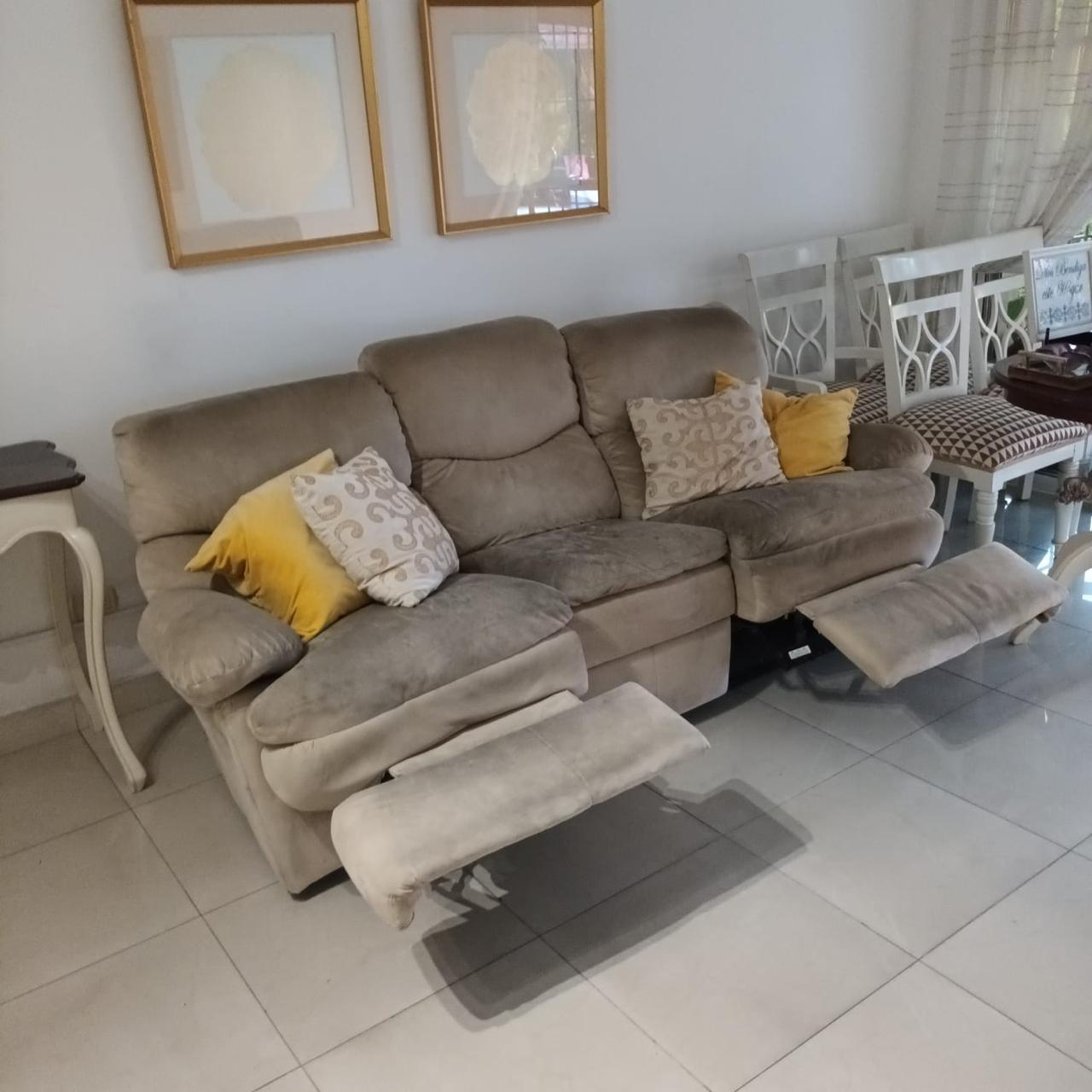 muebles y colchones - SILLON DE 3 PLAZAS RECLINABLE 1