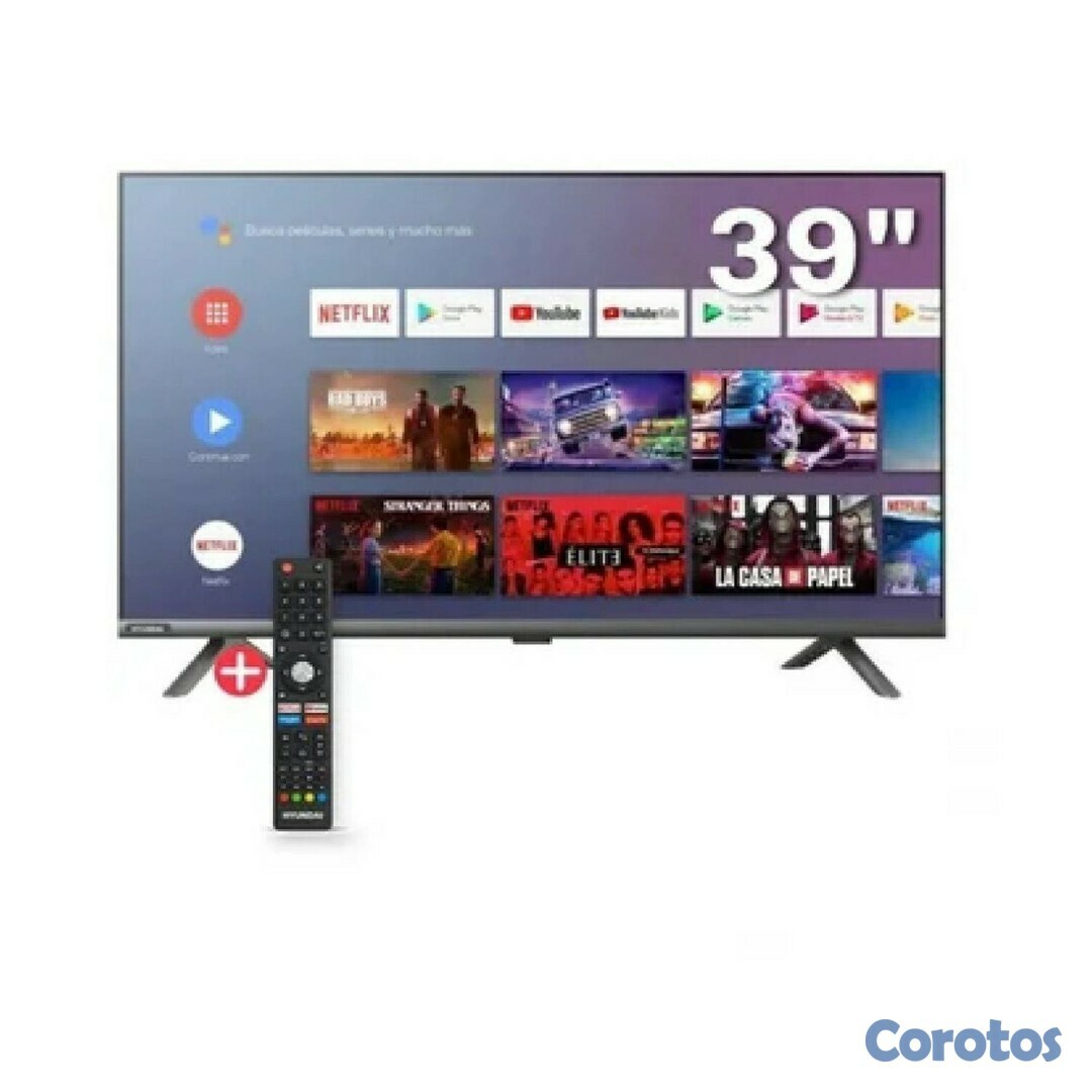 tv - Televisor smart de 39 pulgadas Hyundai Full HD Android 3