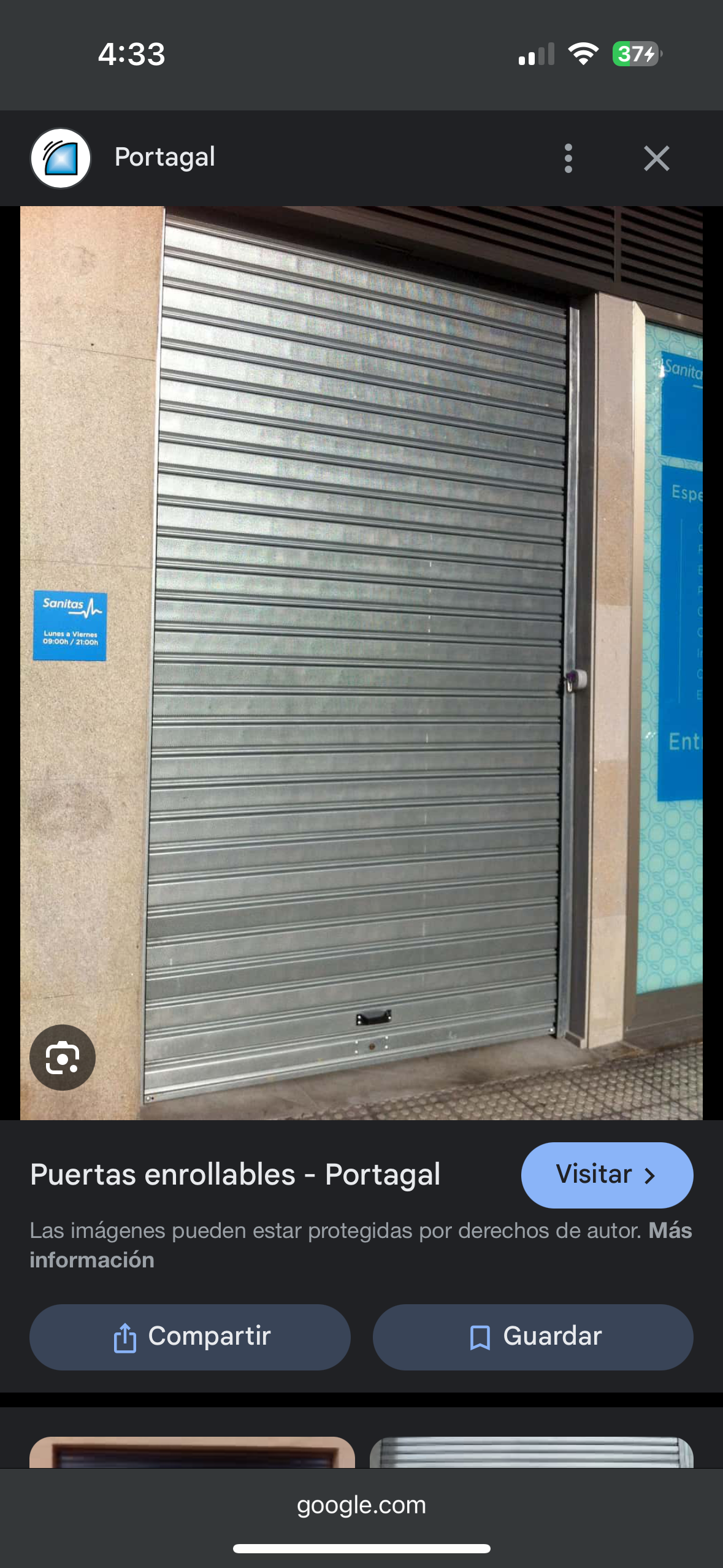 construccion e industrial - puerta enrollable el metro cuadrado  3