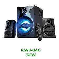 computadoras y laptops - BOCINAS KLIPX 2.1 KWS-640, 56W, BT, RANURAS SD, USB, 3.5MM