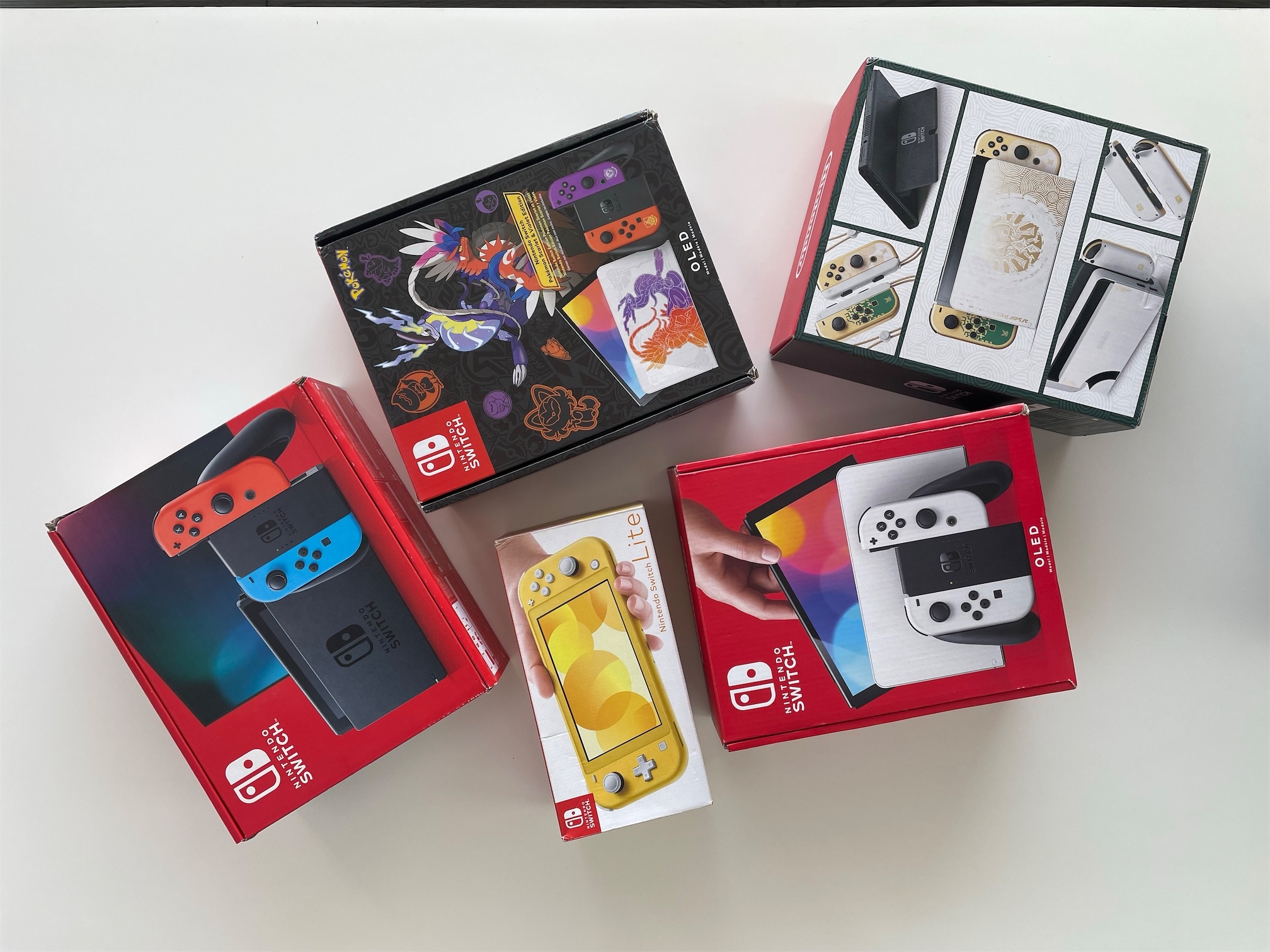 consolas y videojuegos - Nintendo Switch Normal, Oled y Lite