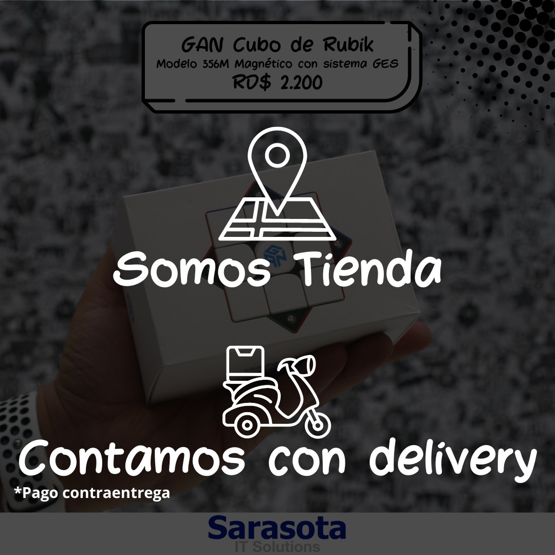 hobby y coleccion - GAN Cubo 3X3 modelo 356M con GES Somos Sarasota 5