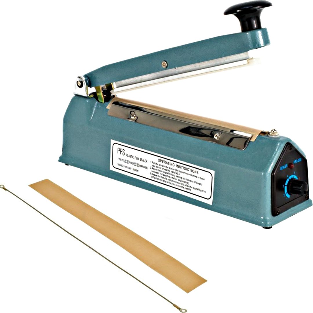 equipos profesionales - Selladora de fundas plasticas de 12 pulgadas  0
