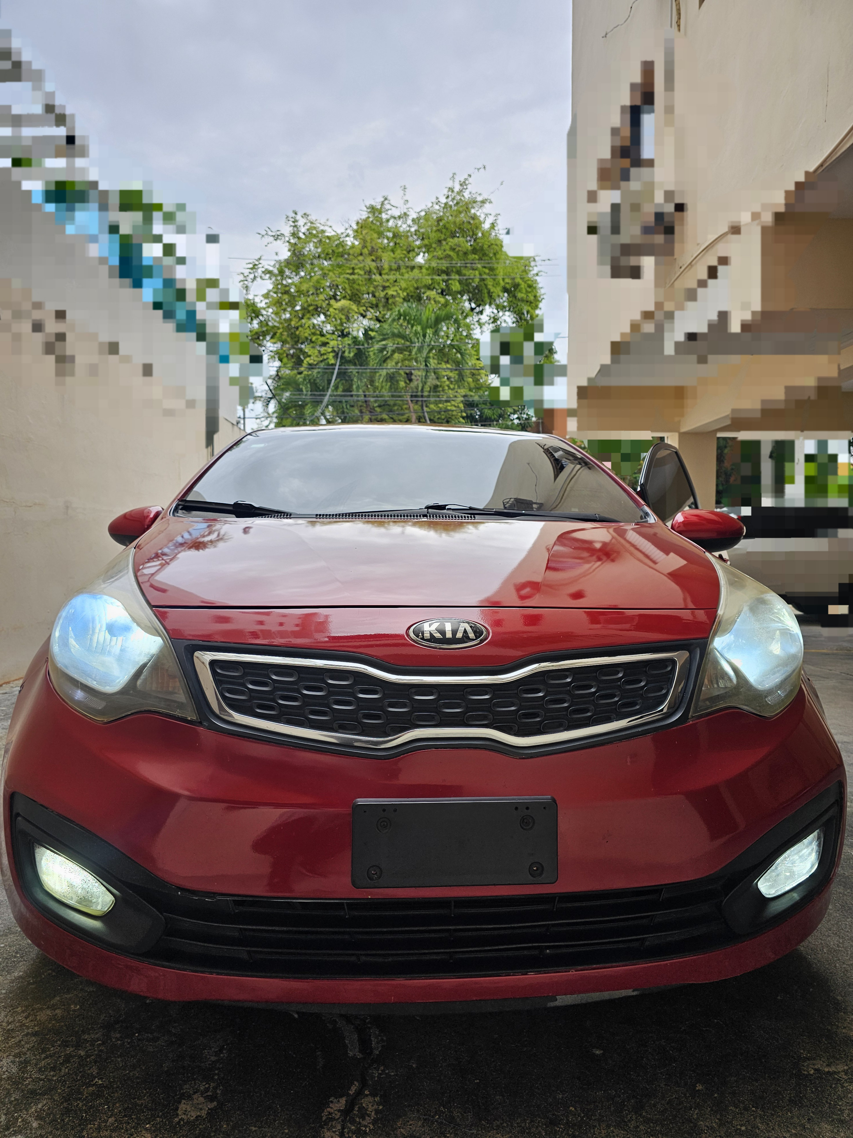 carros - Kia Rio LX 2013 Americano 1